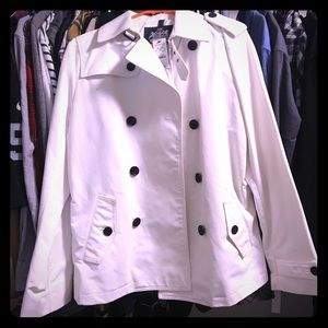 Express White Peacoat - NEVER BEEN WORN